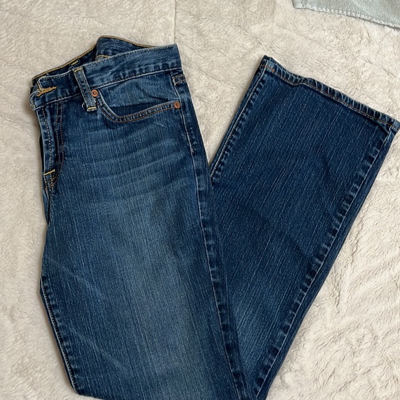 Vintage Lucky jeans, low cut, flair, size 10/30 - Picture 3 of 9